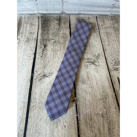 ENGLISH LAUNDRY Men’s Plaid Tie - Picture 1 of 7